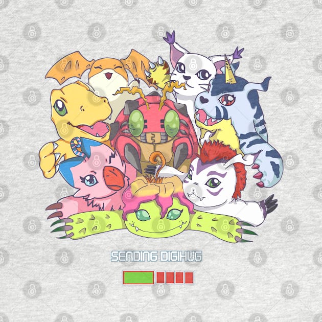 Digimon Adventure. Digihug by Rosbel